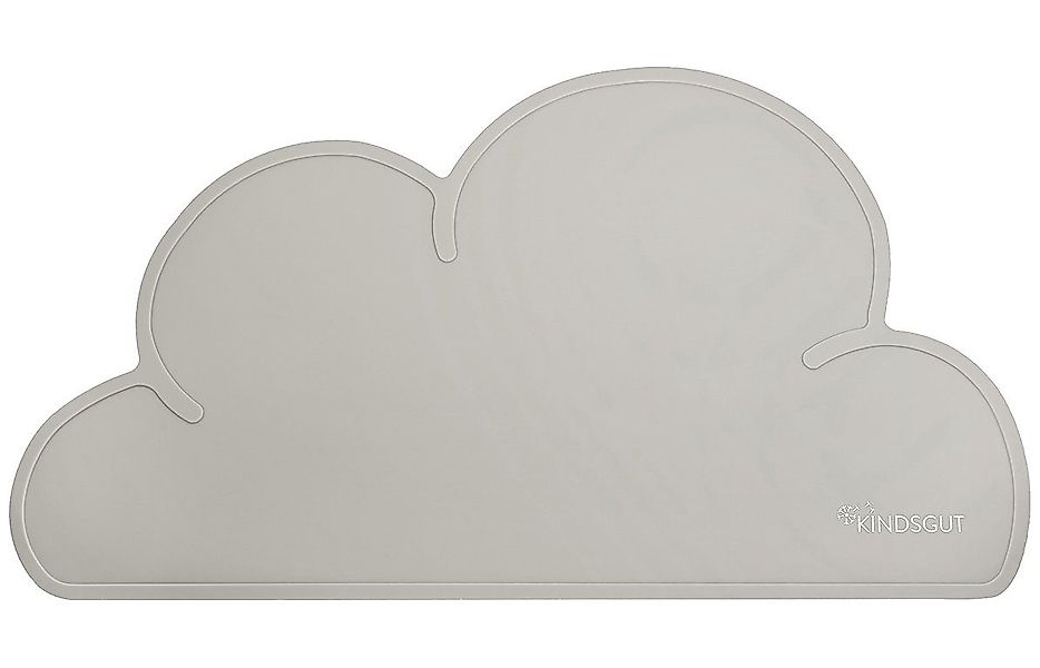 KINDSGUT Platzset Platzdeckchen Wolke, umweltfreundlich, Taupe günstig online kaufen