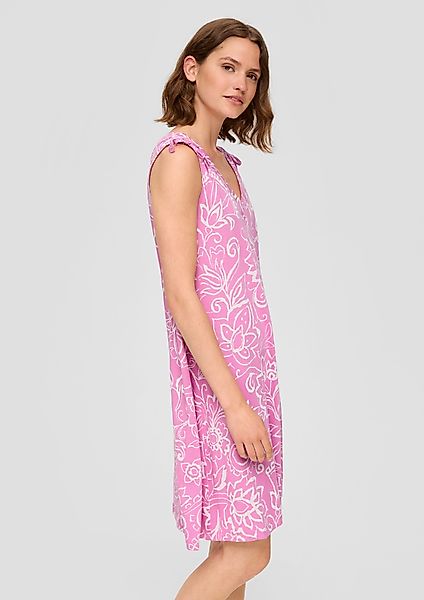 s.Oliver Minikleid Kleid mit V-Ausschnitt und günstig online kaufen