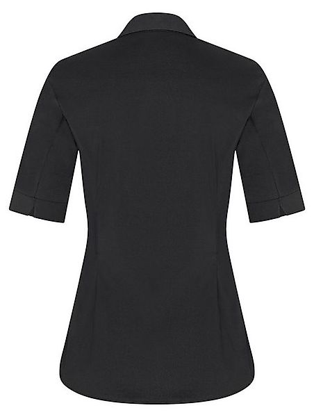 Baumwoll/Stretch Bluse, schwarz günstig online kaufen