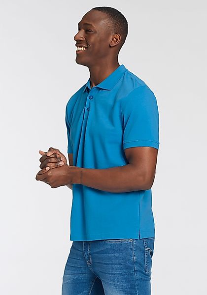 Mans World Poloshirt, Kurzarm, lockere Passform, unifarben günstig online kaufen