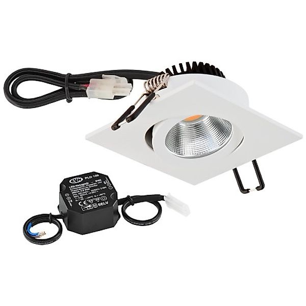 EVN Lichttechnik LED-Deckeneinbauleuchte 4000K 230V IP20 PC24N90140 ws - PC günstig online kaufen