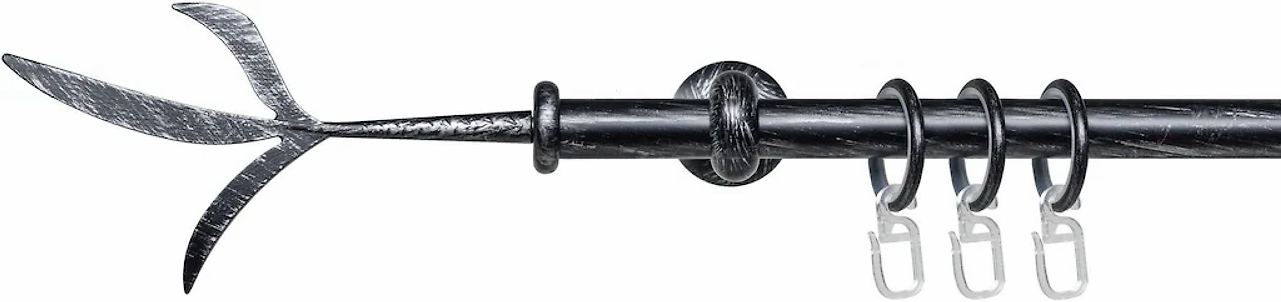 Liedeco Gardinenstange "Esp Zweig" Ø 16 mm 1 läufig-läufig Fixmaß 1-läufig günstig online kaufen