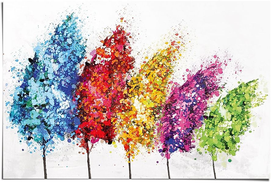 Reinders Poster "Bunte Bäume", (1 St.) günstig online kaufen
