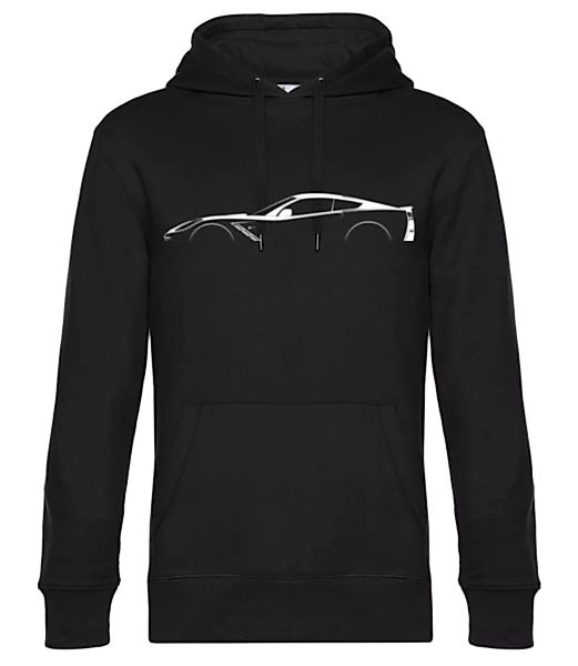 'Chevrolet Corvette C7 St.' Silhouette · Unisex Premium Hoodie günstig online kaufen