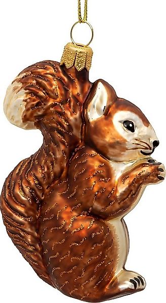 SIKORA Christbaumschmuck Eichhörnchen Besondere Weihnachtskugel Glas Figur günstig online kaufen