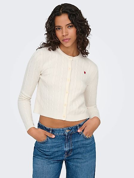ONLY Strickjacke "ONLKATIA LS CABLE BUTTON CARDIGAN CC KNT" günstig online kaufen