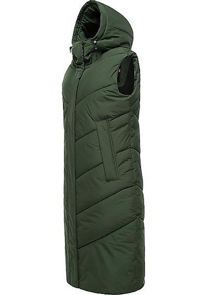 Ragwear Steppweste Suminka Vest Wasserdichte, lange Damen Winterweste günstig online kaufen