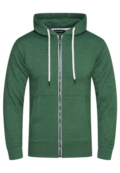 behype Kapuzensweatjacke BHSADAO Basic Kapuzenpullover Hoodie günstig online kaufen