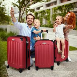 TAN.TOMI Hartschalen-Trolley Hartschalen-Koffer Trolley Rollkoffer Reisekof günstig online kaufen