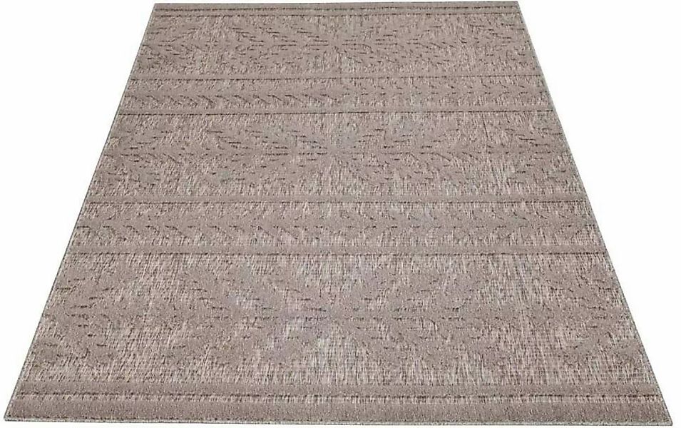 Carpet City Teppich »In-& Outdoorteppich Santorini 411, 3D-Effekt, Boho-Opt günstig online kaufen