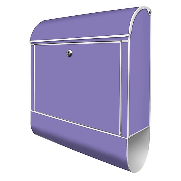 Banjado Design Briefkasten Weiß Pulverbeschichtet 39x47x14cm 2 Schlüssel Mi günstig online kaufen