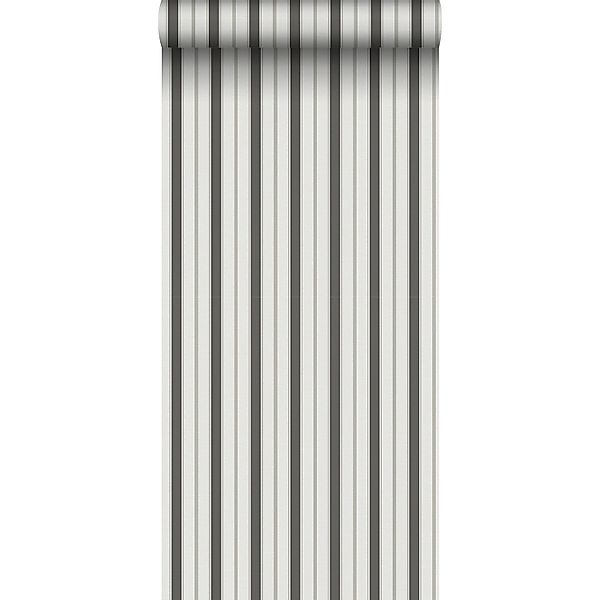 Sanders & Sanders Tapete Streifen Schwarz Und Grau 53 Cm X 1005 Cm 640701 günstig online kaufen