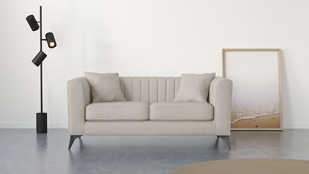 Places of Style 2-Sitzer "MATTHEW elegantes Designsofa, Maße B/T/H: 170/86/ günstig online kaufen
