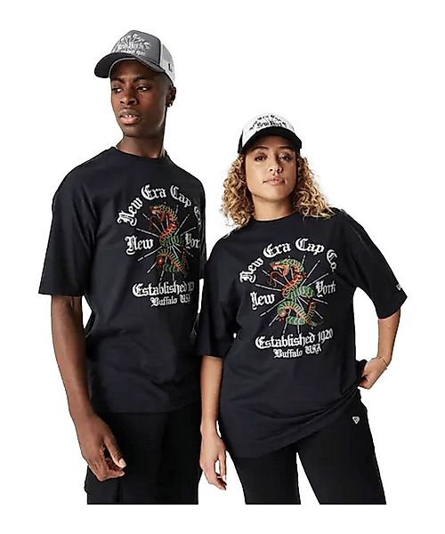 New Era T-Shirt New Era New York Oversized T-Shirt Kurzarm-Shirts Baumwolle günstig online kaufen