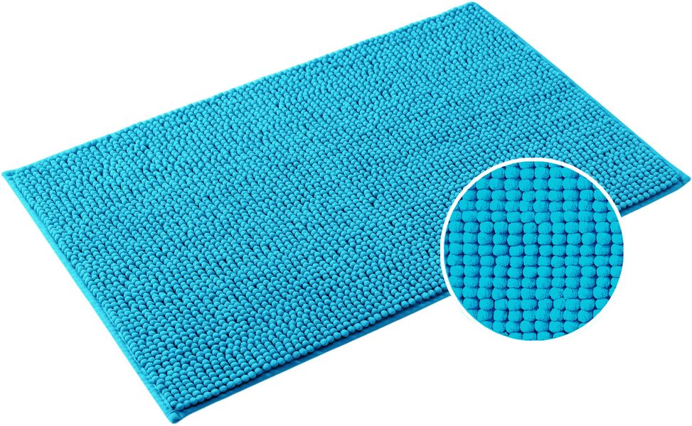 my home Badematte "Vanessa Chenille, Badvorleger, Badezimmer Teppich, Dusch günstig online kaufen