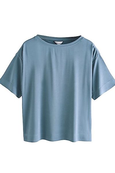 Next T-Shirt Kastiges T-Shirt im Relaxed-Fit (1-tlg) günstig online kaufen
