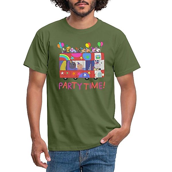 Spreadshirt T-Shirt Peppa Pig Design Party günstig online kaufen