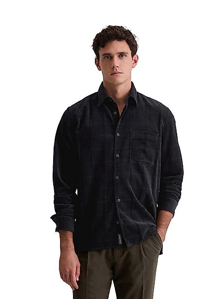 Marc O'Polo Langarmhemd mit spannendem Struktur-Mix günstig online kaufen