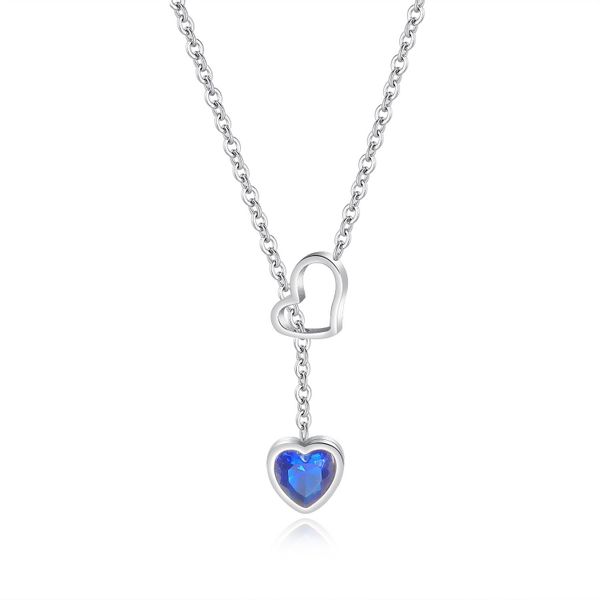 COLLEZIONE ALESSANDRO Kette mit Anhänger "Cuore" mit Glasstein günstig online kaufen