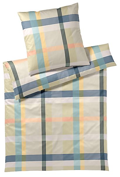 Elegante Bettwäsche "carree" 2 Stk. tlg. angenehmes Hautgefühl günstig online kaufen