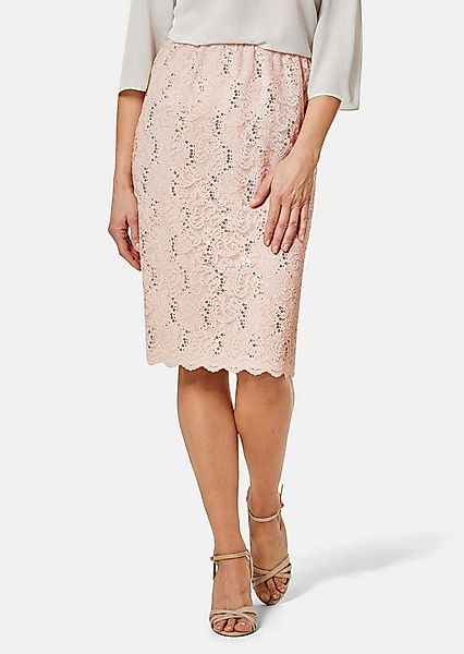 GOLDNER Bleistiftrock Schicker Rock aus elastischer Spitze günstig online kaufen