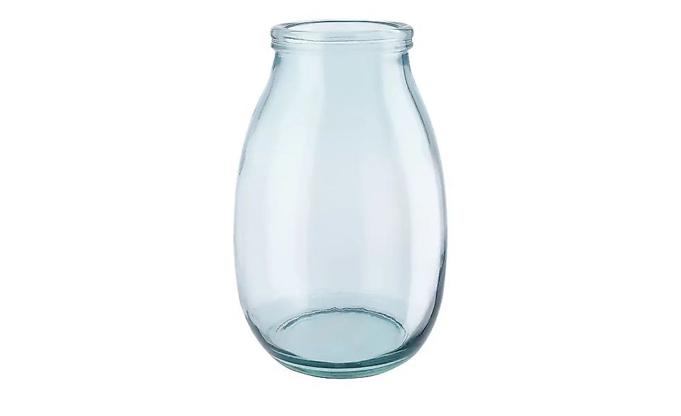 Vase ¦ blau ¦ Glas ¦ Maße (cm): H: 28  Ø: 18 Accessoires > Vasen - Höffner günstig online kaufen