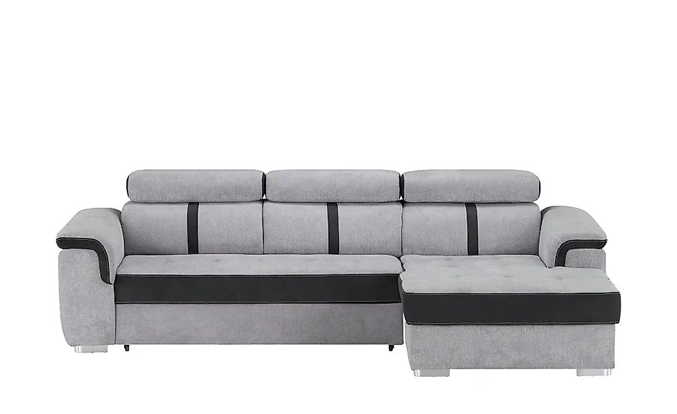 Ecksofa  Verso ¦ grau ¦ Maße (cm): B: 274 H: 102 T: 178 Polstermöbel > Sofa günstig online kaufen