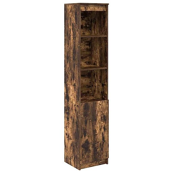 vidaXL Highboard Räuchereiche 37,5x35x180 cm Holzwerkstoff 861674 günstig online kaufen