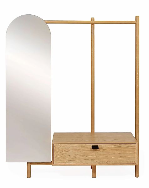 Woodman Garderobenständer "Tripod" Breite 149 cm, FSC, teilmassiv, mit Spie günstig online kaufen
