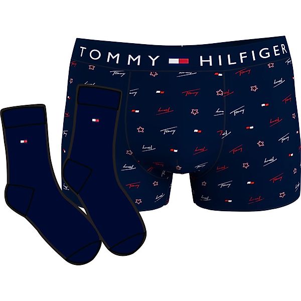 Tommy Hilfiger Underwear Stamm & Sockenpaket XL Mini Motif / Desert Sky günstig online kaufen
