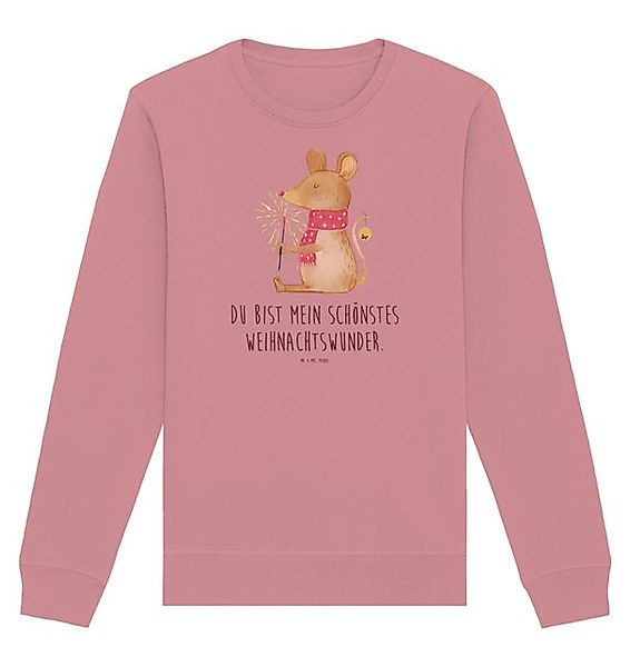 Mr. & Mrs. Panda Longpullover Maus Weihnachten Größe L - Canyon Pink - Gesc günstig online kaufen