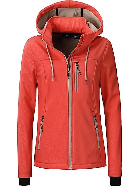 LPO Softshelljacke Softshelljacke Janice Übergangsjacke Allover-Print günstig online kaufen