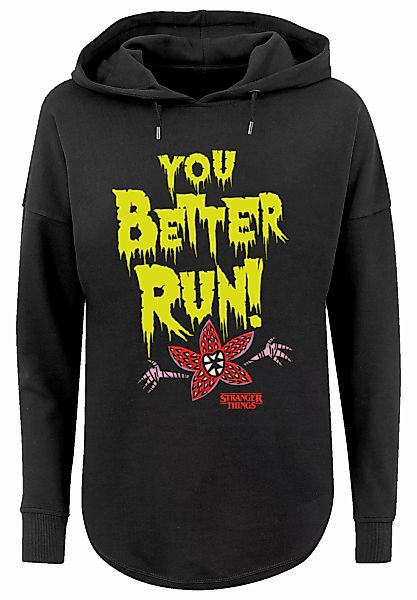 F4NT4STIC Kapuzenpullover "Stranger Things You Better Run Netflix TV Series günstig online kaufen