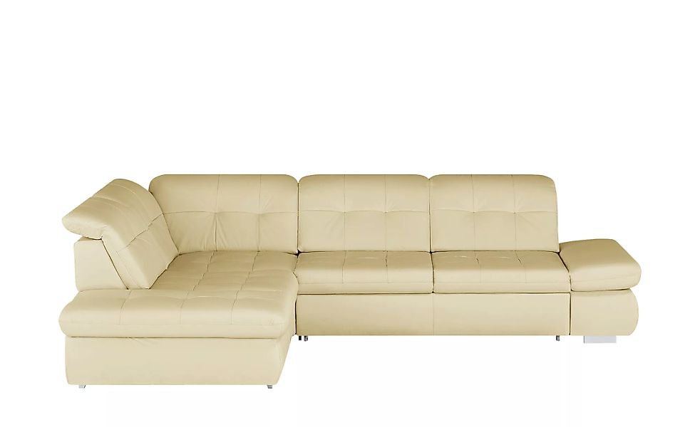 Lounge Collection Ecksofa Leder  Spencer ¦ beige ¦ Maße (cm): B: 323 H: 102 günstig online kaufen