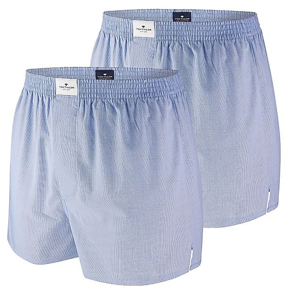 TOM TAILOR Boxershorts (2-St) Webboxer mit günstig online kaufen