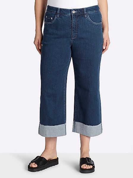 Sheego Jeansshorts 7/8-Jeans erhöht günstig online kaufen