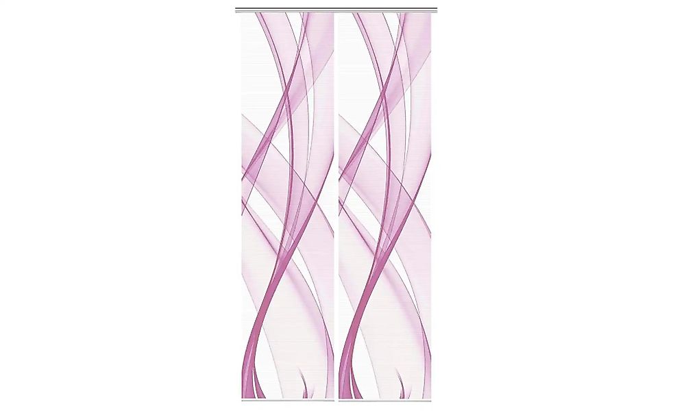 VISION S Schiebevorhang   ¦ rosa/pink ¦ Synthetik ¦ Maße (cm): B: 60 H: 260 günstig online kaufen