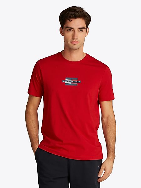 Tommy Hilfiger Kurzarmshirt FLAG BOX TEE günstig online kaufen