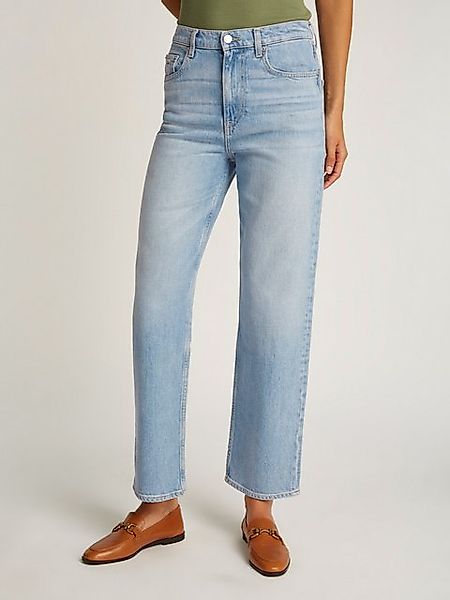 Tommy Jeans Straight-Jeans "LAYLA HR SLIM STR", in Knöchellänge günstig online kaufen