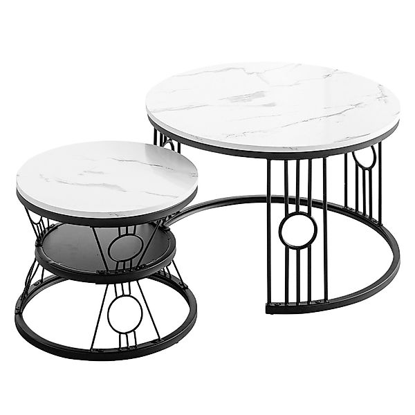 REDOM Couchtisch und 2er Set, Beistelltisch günstig online kaufen