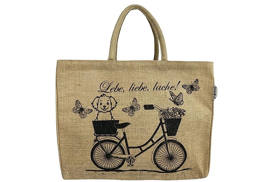 Domelo Einkaufskorb Jute, Vegan Einkaufstasche, Korbtasche, Shopping bag, A günstig online kaufen