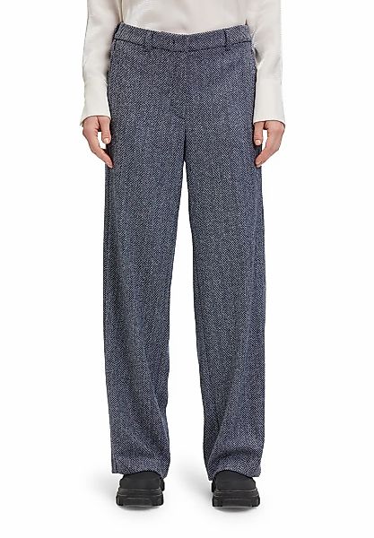 Betty&Co Anzughose "Betty & Co Damen Anzughose mit weitem Bein", Material günstig online kaufen