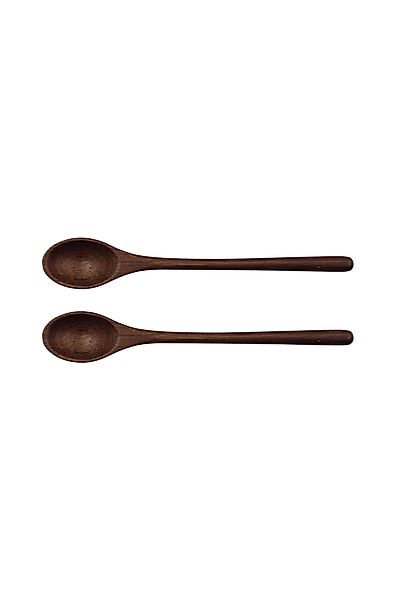 Holzlöffel 2er Set aus Akazienholz – Servierlöffel 15 cm günstig online kaufen