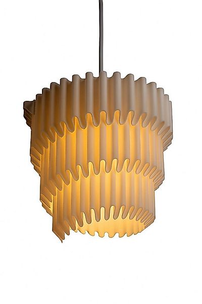 Roomberry Lampenschirm Ripple Lampenschirm - LED Pendelleuchte - für E27 La günstig online kaufen