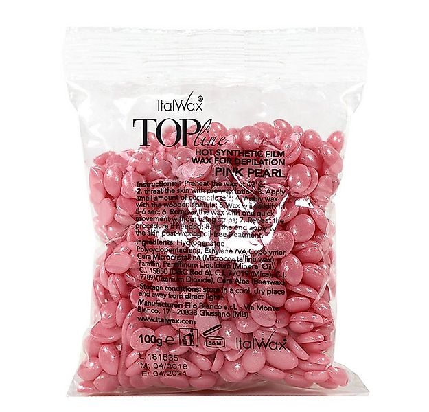 Italwax Körperrasierer Filmwachs Top Line Pink Pearl Italwax Hot Film Wax W günstig online kaufen