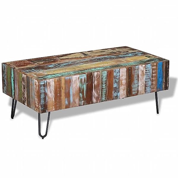 vidaXL Couchtisch Altholz Massiv 100x50x38 cm 243455 günstig online kaufen