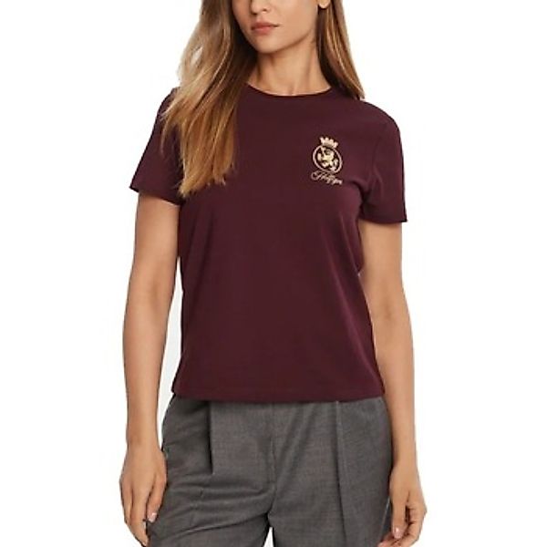 Tommy Hilfiger  T-Shirt Camisetas Mujer Modèle Gold Crest Reg Ss Tee günstig online kaufen