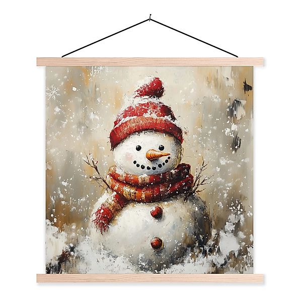 MuchoWow Poster Schneemann - Winter - günstig online kaufen