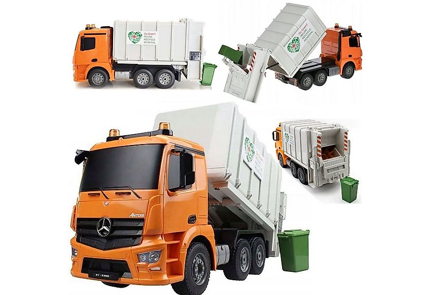 COIL RC-Truck RC-Müllwagen, E560 Mercedes Benz Antos, Recyclingspielzeug, 1 günstig online kaufen