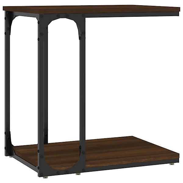vidaXL Beistelltisch Beistelltisch Braun Eichen-Optik 50x35x52 günstig online kaufen